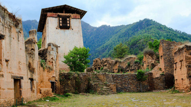 Ruins of Drukgyel Dzong images