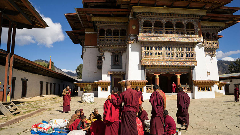 Gangtey Monastery images