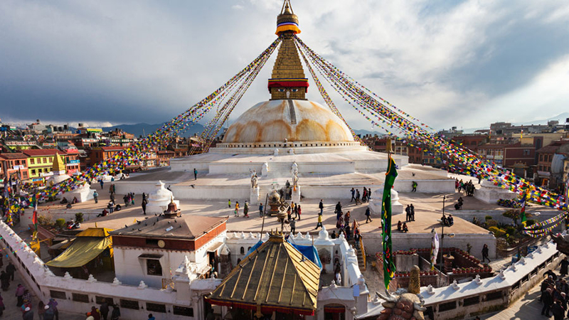 Boudhanath Stupa in Kathmandu images