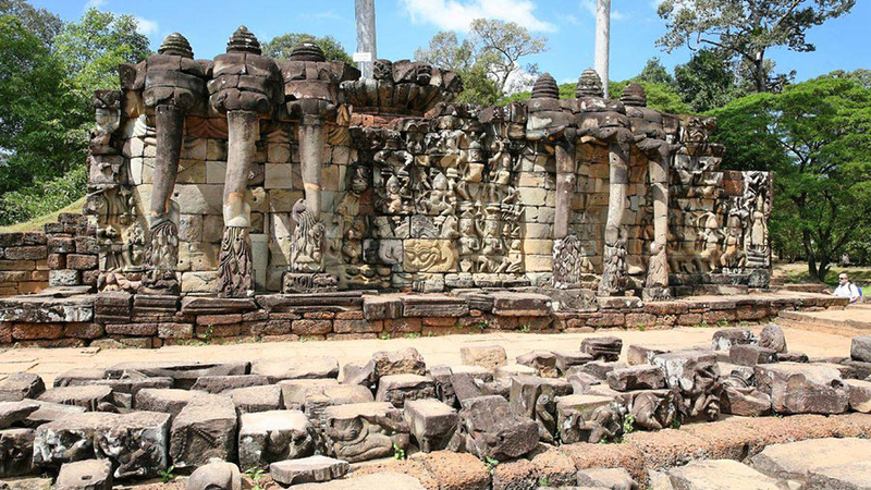 Terrace of the Elephants images