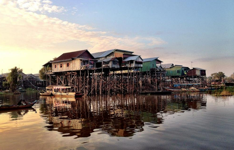 Kampong Phluk in cambodia images