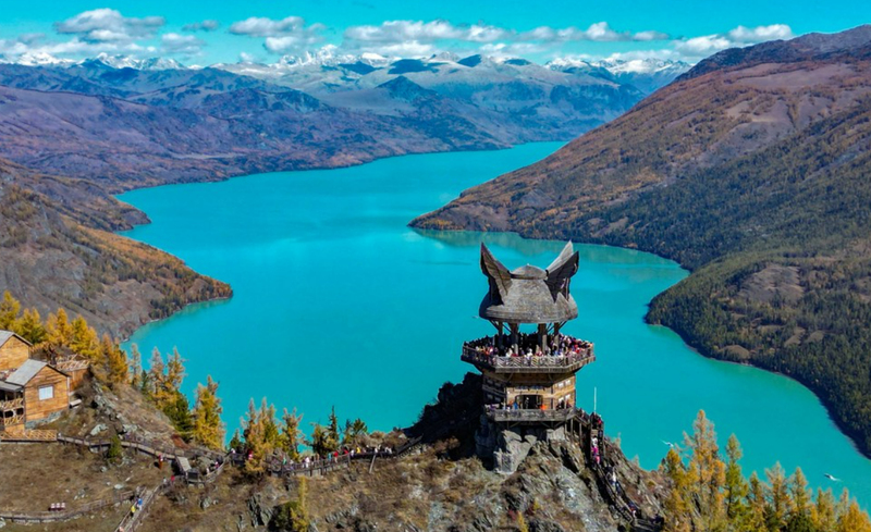 Kanas Lake in Xinjiang images