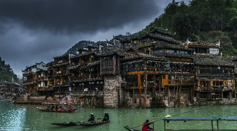ancient town of fenghuang images