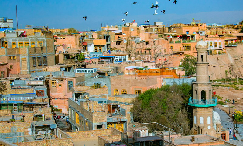 the ancient city of Kashgar images