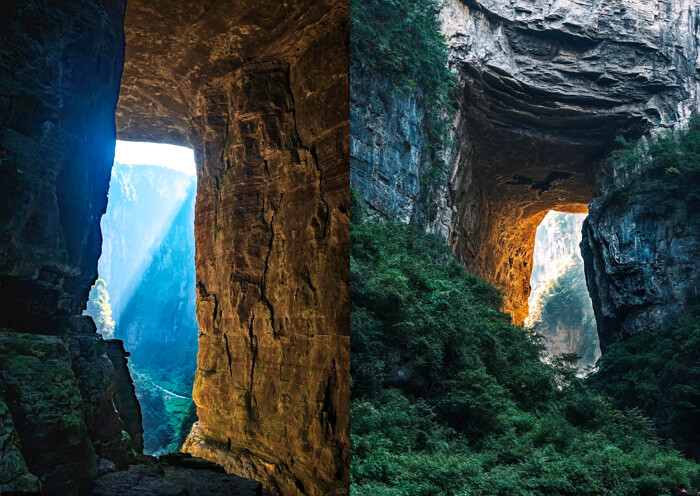 wulong tianlong bridge images