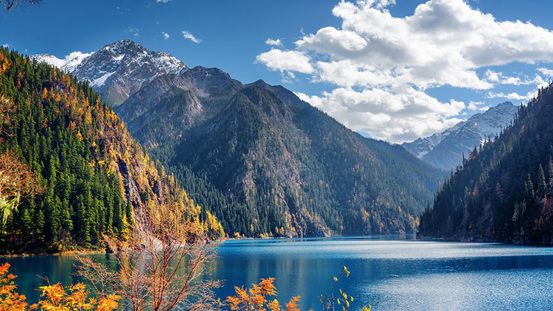 Jiuzhaigou Valley images