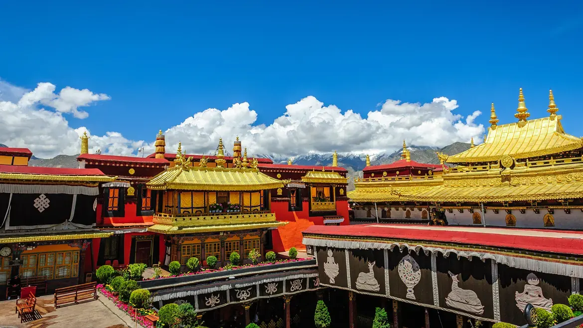 Jokhang  Temple in Tibet
